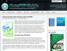 Tablet Screenshot of cuteftpguide.com